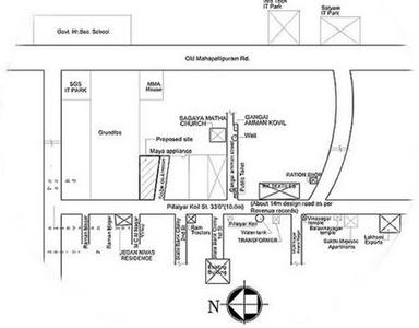 Priya VSR Paradise Phase 3 Images for Location Plan of Priya Constructions VSR Paradise Phase 3 1