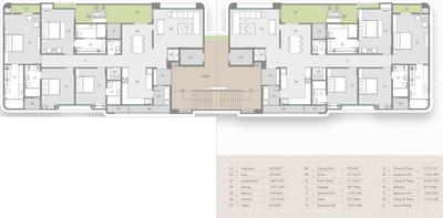 Project Image of 1779.0 - 3358.0 Sq.ft 3.5 BHK Apartment for buy in Nilamber Bellissimo 4