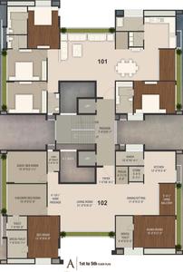 Project Image of 3050.0 - 3740.0 Sq.ft 4 BHK Apartment for buy in Shreepad Anantta