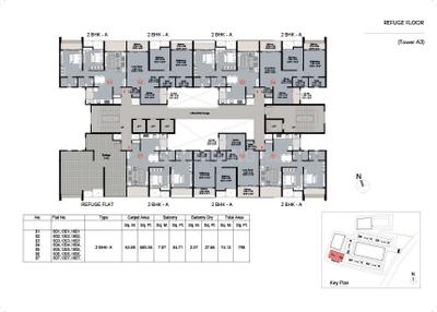 Project Image of 1300 Sq.ft 3 BHK Apartment / Flat for sale in Wakad for Rs. 12000000