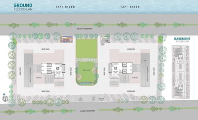 Project Image of 655.09 - 658.97 Sq.ft 2 BHK Apartment for buy in NDW Water Lily