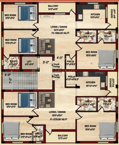 Project Image of 820.0 - 1380.0 Sq.ft 2 BHK Apartment for buy in ACS Aadhis Castle
