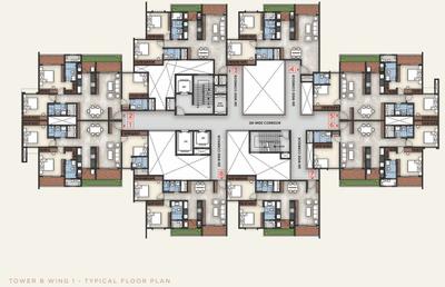 Project Image of 1120.0 - 2210.0 Sq.ft 2 BHK Apartment for buy in Ma Sarada House of Sapiens