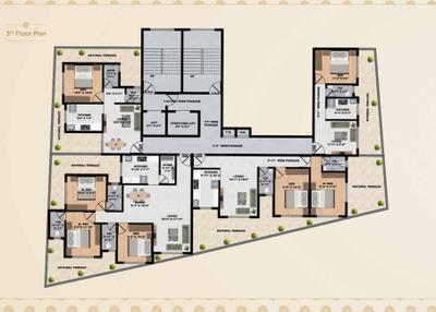 Project Image of 1800 Sq.ft 3 BHK Apartment / Flat for sale in Panvel for Rs. 16500000