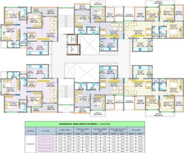 Project Image of 718.0 - 1036.0 Sq.ft 2 BHK Apartment for buy in Shree Signature Park C And D Building