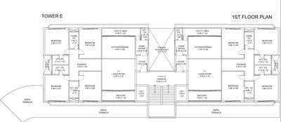 Project Image of 1826.96 - 2688.93 Sq.ft 3 BHK Apartment for buy in Baroda Indumati Palace Residences Tower E