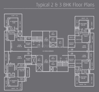 Project Image of 1600.0 - 2050.0 Sq.ft 2 BHK Apartment for buy in Neumec Terraces