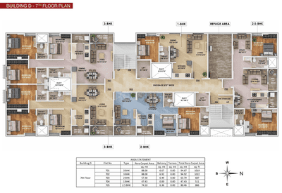 Project Image of 667.0 - 1022.0 Sq.ft 2 BHK Apartment for buy in Vrindavan