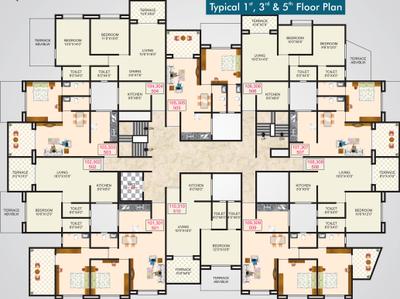Project Image of 436.0 - 789.0 Sq.ft 1 BHK Apartment for buy in Sonigara Opal