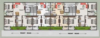 Project Image of 1120.0 - 1420.0 Sq.ft 2 BHK Apartment for buy in Swastik Residency