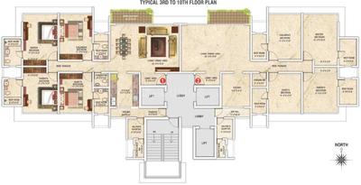 Project Image of 1604.0 - 3305.0 Sq.ft 4 BHK Apartment for buy in Supreme Epitome