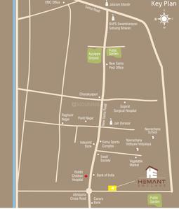 Project Image of 768.44 - 770.8 Sq.ft 2 BHK Apartment for buy in Kirti Hemantbhai Amin Hemant Enclave