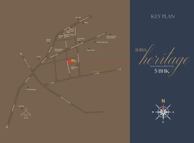 Project Image of 0.0 - 3588.0 Sq.ft 5 BHK Apartment for buy in Surya Heritage