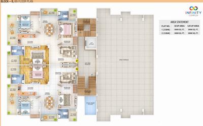 Project Image of 792.0 - 1657.0 Sq.ft 2 BHK Apartment for buy in Vastitude Infinity Complex