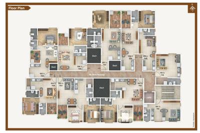 Project Image of 0.0 - 406.01 Sq.ft 1 BHK Apartment for buy in Meghsparsh Saisparsh