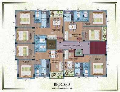 Project Image of 585.0 - 1153.0 Sq.ft 1 BHK Apartment for buy in A R Golden Complex