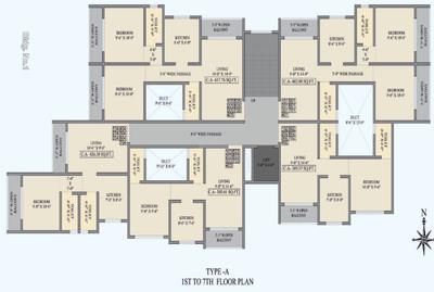 Project Image of 575 Sq.ft 1 BHK Apartment / Flat for sale in Palghar for Rs. 2800000