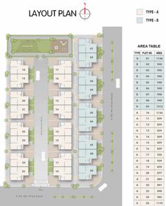 Project Image of 836.25 - 882.53 Sq.ft 3 BHK Villa for buy in Sudhapati Aarya Ellis 1