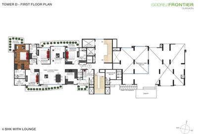 Project Image of 1821.04 - 4611.04 Sq.ft 3 BHK Apartment for buy in Godrej Frontier