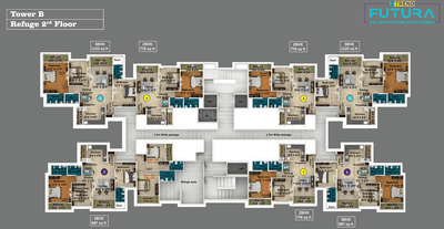 Project Image of 721.0 - 1120.0 Sq.ft 2 BHK Apartment for buy in Saheel Itrend Futura