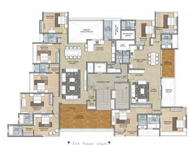 Project Image of 2532 Sq.ft 4 BHK Apartment / Flat for sale in Prabhag 36 for Rs. 52000000