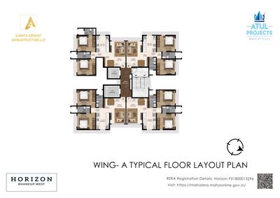 Project Image of 623.0 - 632.0 Sq.ft 2 BHK Apartment for buy in Atul Horizon