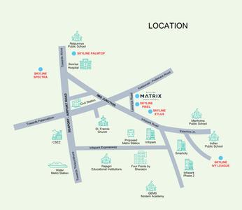 Project Image of 1044.0 - 1581.0 Sq.ft 2 BHK Apartment for buy in Skyline Matrix