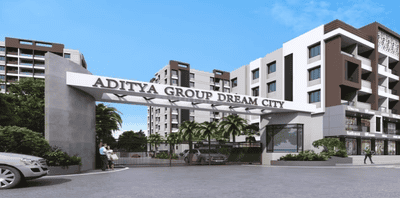 Project Image of 424.1 - 970.58 Sq.ft 1 BHK Apartment for buy in Aditya Dream City