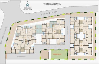Project Image of 525.6 - 1566.0 Sq.ft 2 BHK Apartment for buy in Vrunda Victoria Heaven