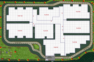Project Image of 1144.0 - 1699.0 Sq.ft 2 BHK Apartment for buy in Kastcrete Krishna Savitri Gardens