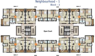 Project Image of 1366.0 - 2262.0 Sq.ft 3 BHK Apartment for buy in Assetz Marq