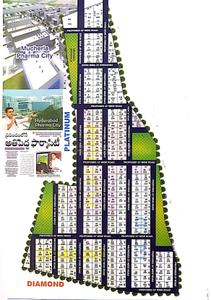 Project Image of 1323.0 - 2700.0 Sq.ft Residential Plot Plot for buy in SV Golden City