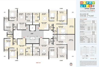 Project Image of 500.0 - 704.0 Sq.ft 2 BHK Apartment for buy in Samraat Apna Ghar Phase II