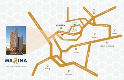 Project Image of 179.0 - 450.0 Sq.ft 1 RK Apartment for buy in Virani Marina