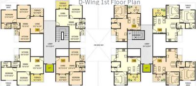 Project Image of 592.0 - 845.0 Sq.ft 1 BHK Apartment for buy in Alpine Aura