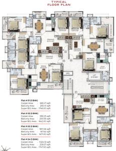 Project Image of 0.0 - 987.673076 Sq.ft 3 BHK Apartment for buy in Genx Buddha