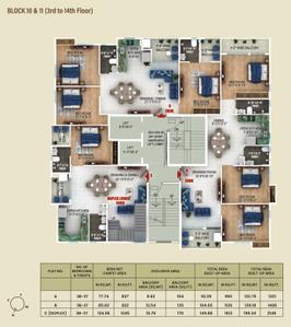 Project Image of 1087.0 - 2146.0 Sq.ft 2 BHK Apartment for buy in Urbanlite Ashiyana Sparklin City Block 9 10 11 And 12