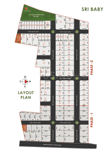 Project Image of 1161.0 - 2230.0 Sq.ft Residential Plot Plot for buy in Sri Baby Albatross Phase I