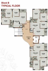 Project Image of 836.89 - 853.04 Sq.ft 3 BHK Apartment for buy in J J Neelkanth Flora
