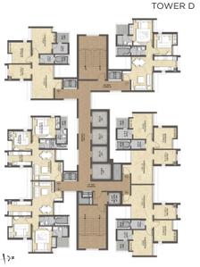 Project Image of 565.0 - 635.0 Sq.ft 2 BHK Apartment for buy in Raymond Realty Ten X Habitat
