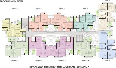Project Image of 493.0 - 695.0 Sq.ft 2 BHK Apartment for buy in Parklane Urbanjoy Wing A