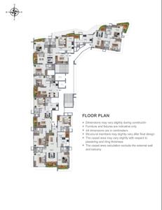 Project Image of 649.44 - 1644.15 Sq.ft 1 BHK Apartment for buy in Aurex Cascade City