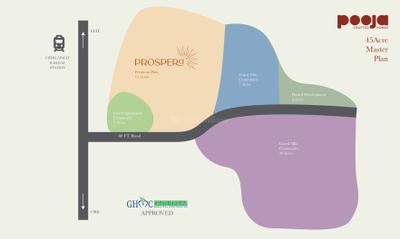 Project Image of 1350.0 - 4500.0 Sq.ft Residential Plot Plot for buy in Pooja Prospera
