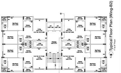 Project Image of 676 Sq.ft 2 BHK Apartment / Flat for sale in Mavdi for Rs. 3800000