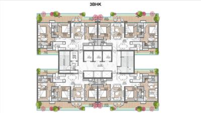 Project Image of 1227.73 - 3462.86 Sq.ft 3 BHK Apartment for buy in M3M Jacob And Co