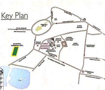 Jindat Jinkushal Residency Location Plan 1
