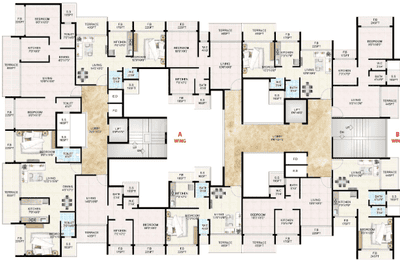 Project Image of 184.28 - 387.82 Sq.ft 1 BHK Apartment for buy in Kishor Sai Dham