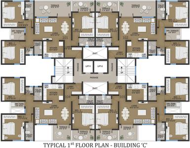 Project Image of 348.97 - 535.18 Sq.ft 1 BHK Apartment for buy in Om Developers Sanskruti