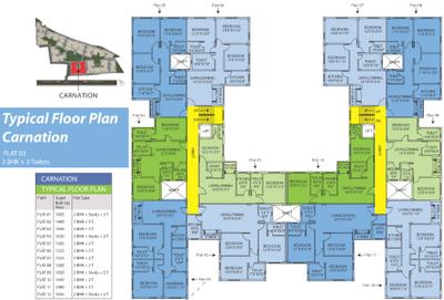 Project Image of 815.0 - 1490.0 Sq.ft 2 BHK Apartment for buy in Siddha Town