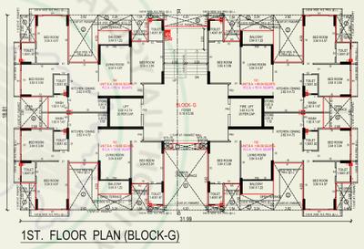 Project Image of 0.0 - 841.0 Sq.ft 3 BHK Apartment for buy in The Planet By Venus